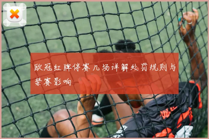 欧冠红牌停赛几场详解处罚规则与禁赛影响